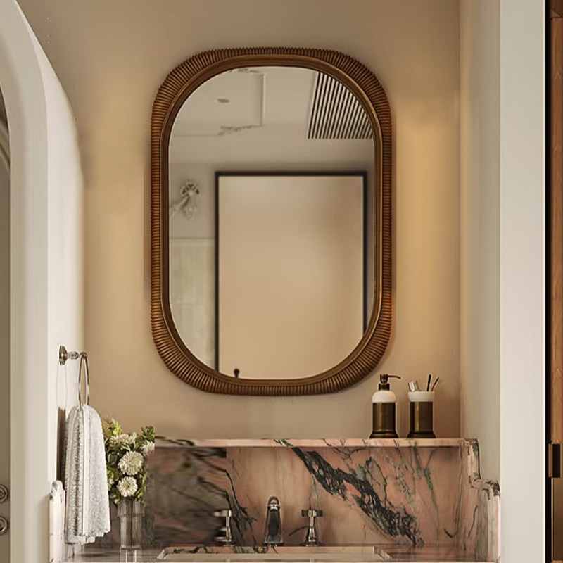 Dressing Table Vanity With Lighted Mirror - Vintage Makeup Mirror Living Room Bathroom