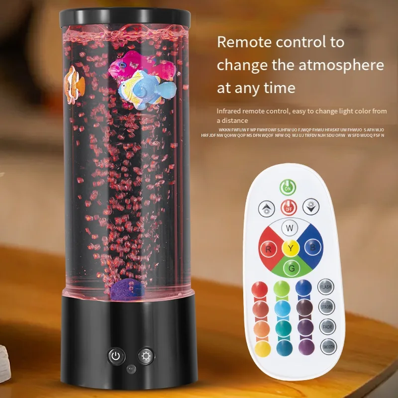 LED fish Lamp Ambient Night Li - đánh giá và giá Floating Nightstand With Led Light
