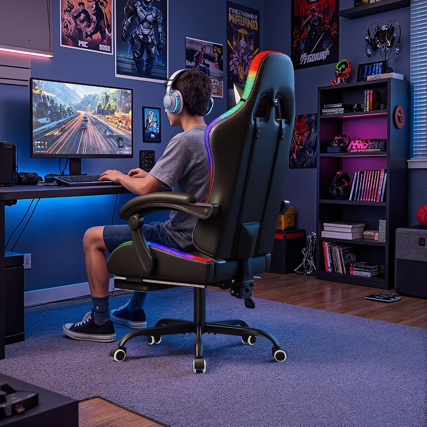 Homall Gaming Chair, Ergonomic - đánh giá và giá Sofas