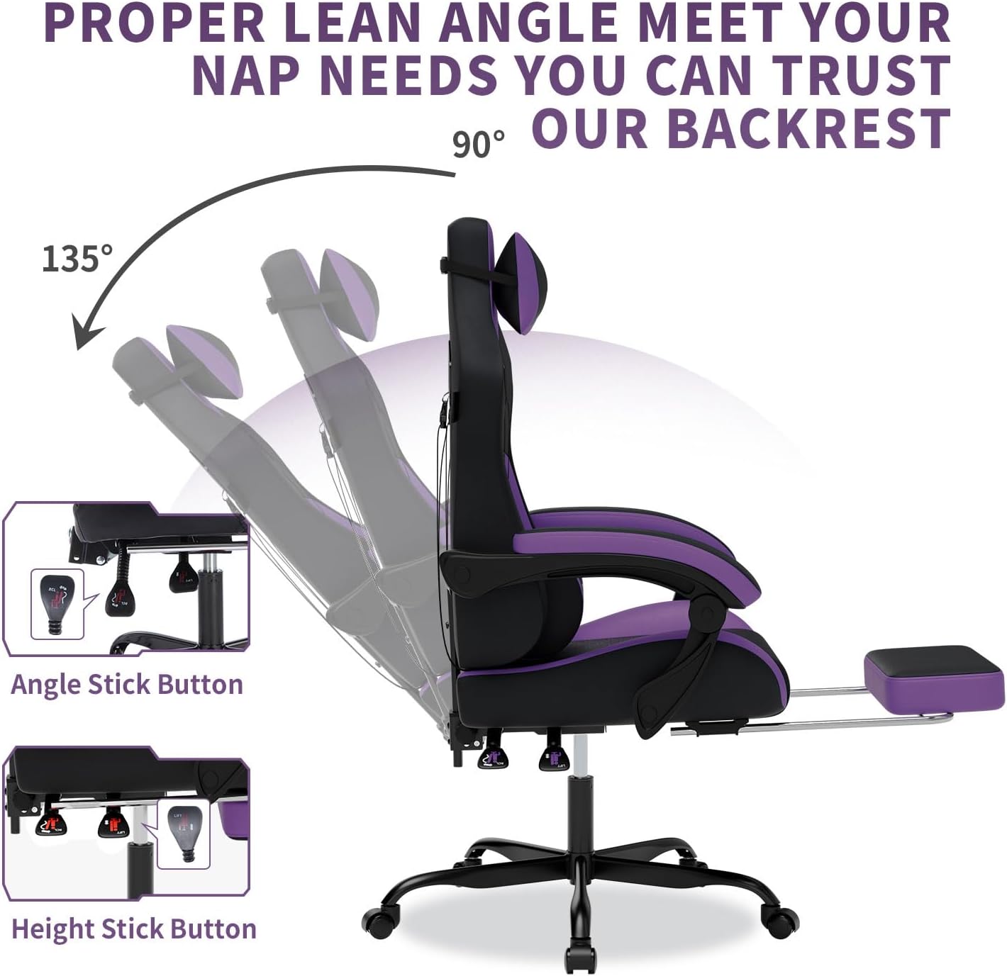 Gaming Chair with Massage,Ergo - đánh giá và giá Sofas